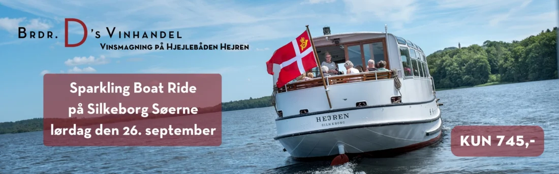 Sparkling Boat Ride 26 september 2026