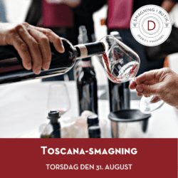 Brdr. D's Vinhandel Toscana-smagning - Østerbro 31. august 2023