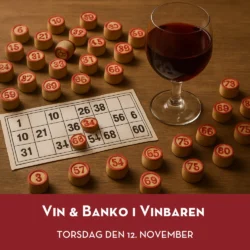 Vin & Banko - Nygade 12. november 2026